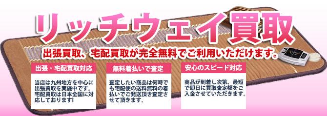 リッチウェイ（Richway ）宝石温熱マット | 買取ぞうさん