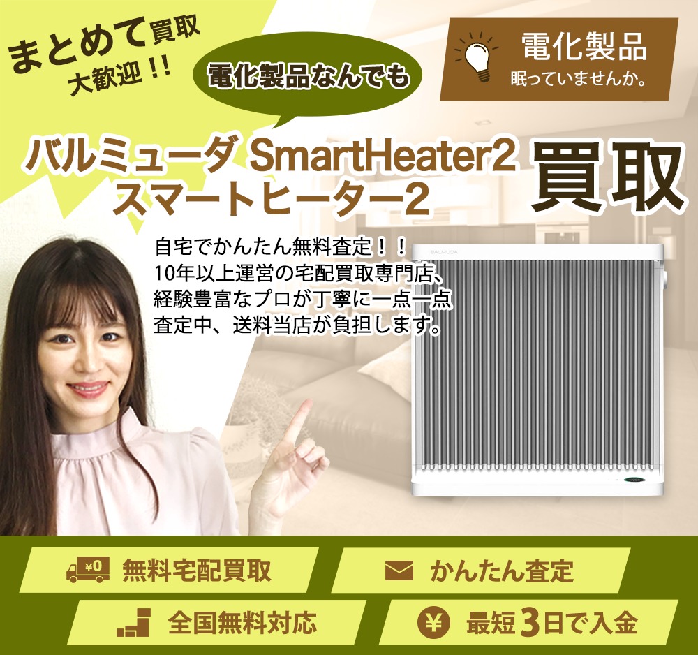BALMUDA バルミューダ SmartHeater2 スマートヒーター2冷暖房